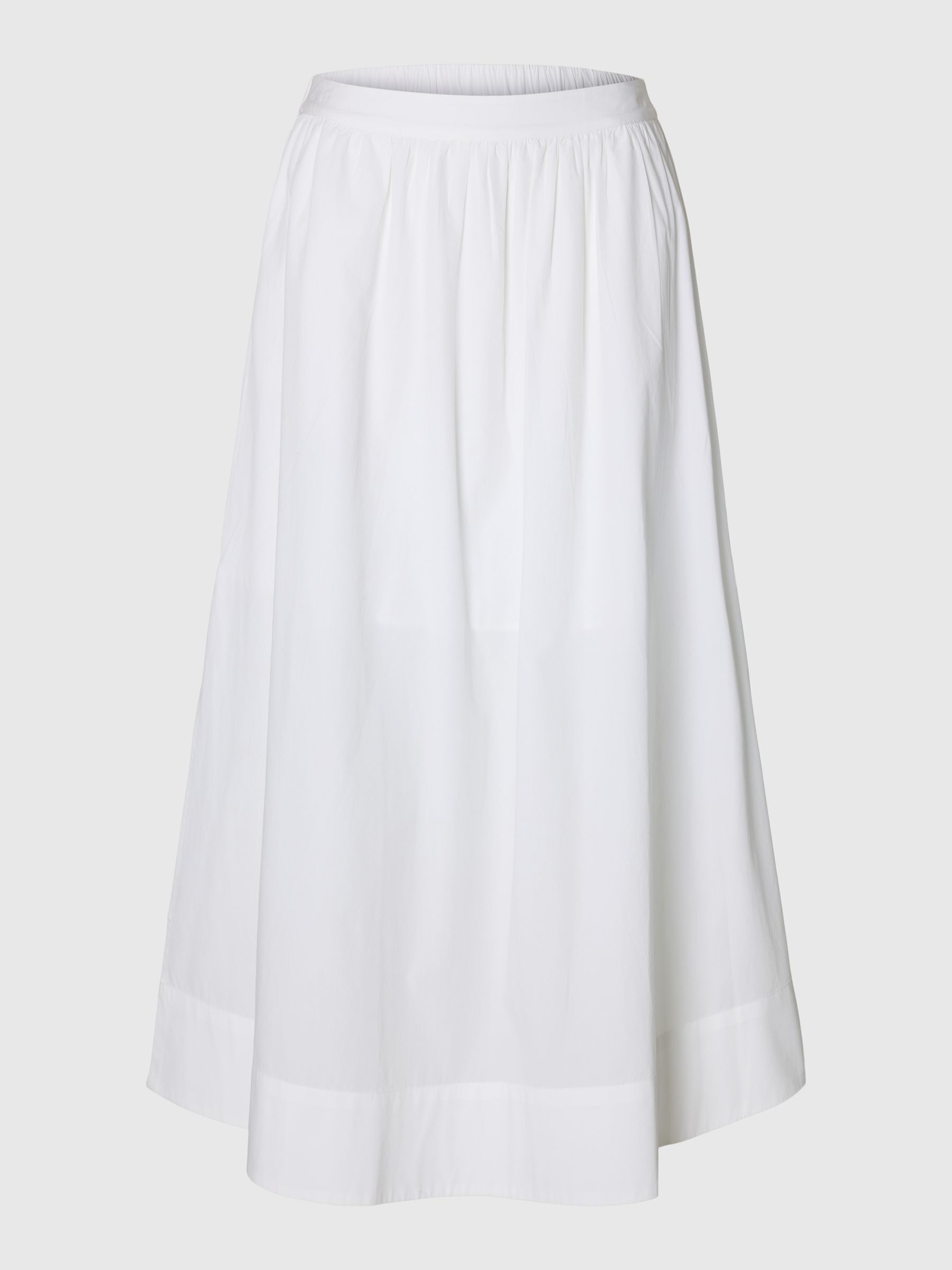 COTTON MAXI SKIRT
