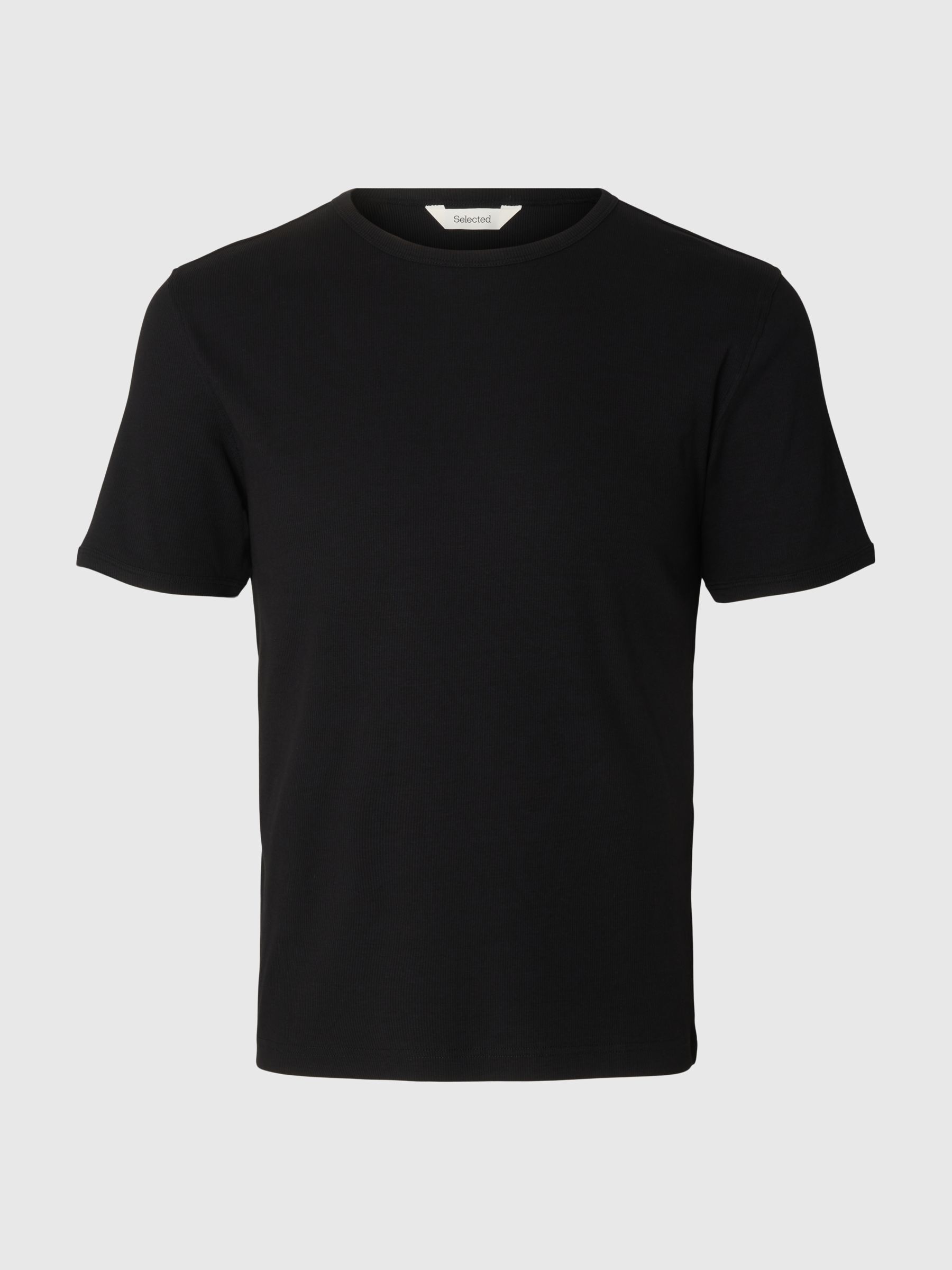 RIBBED SLIM FIT T-SHIRT