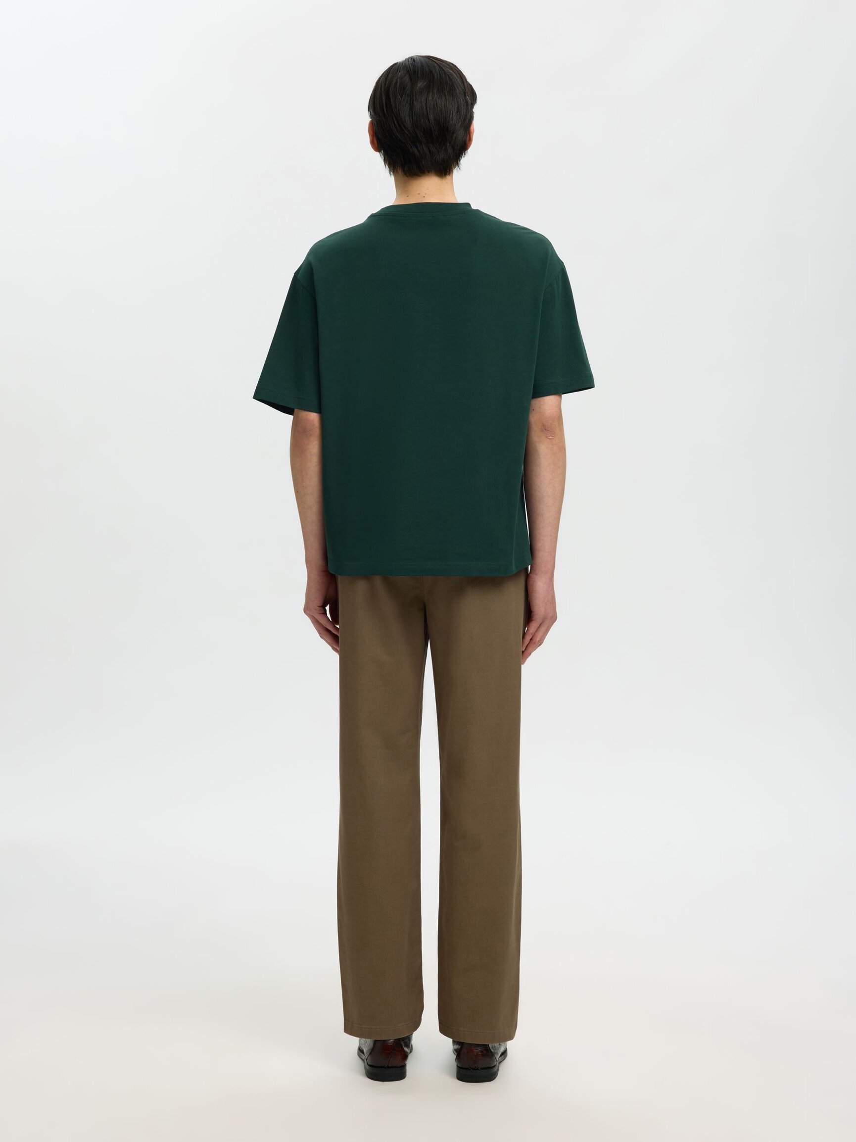 100% COTTON CREWNECK T-SHIRT