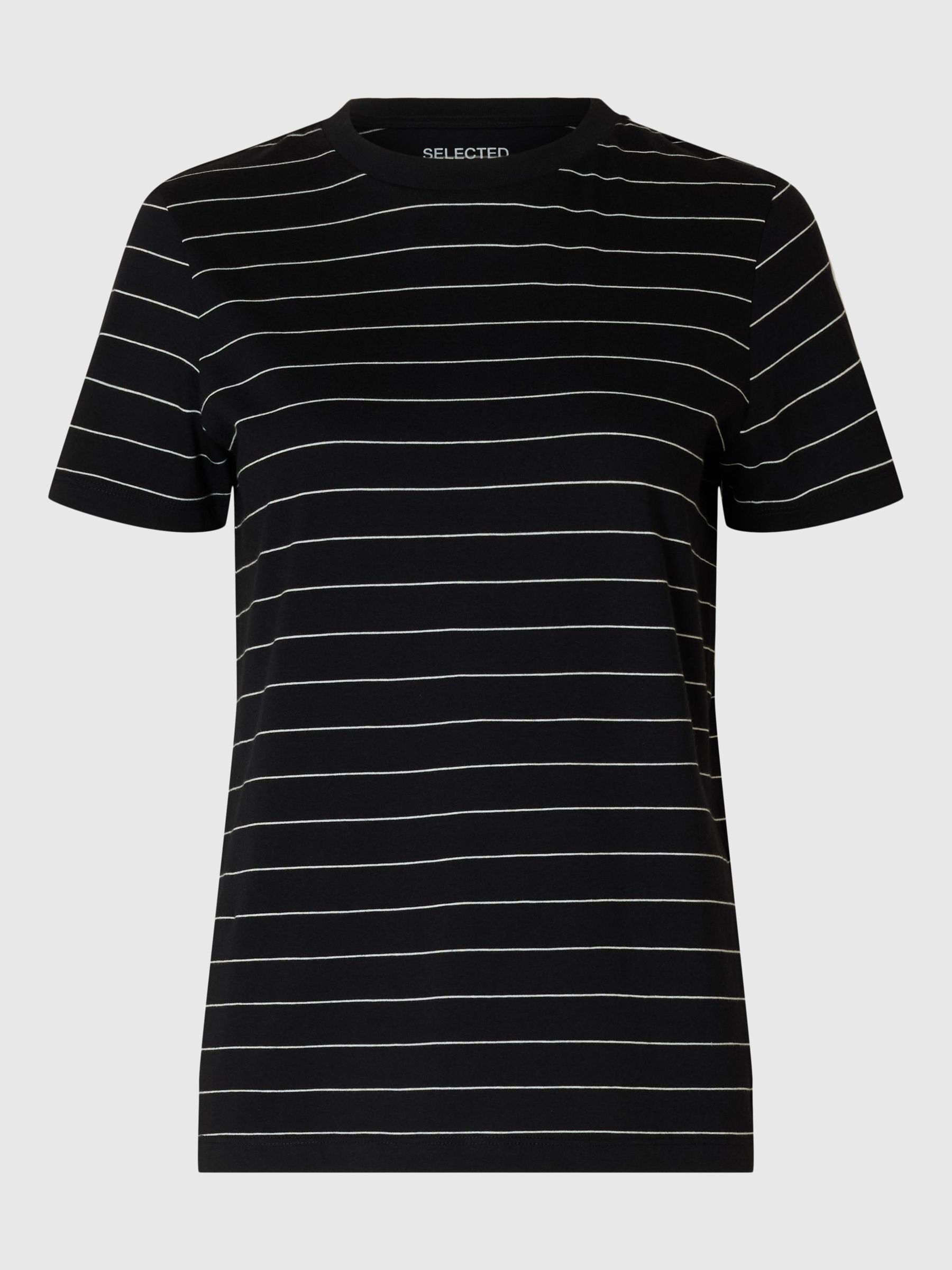 STRIPED COTTON T-SHIRT