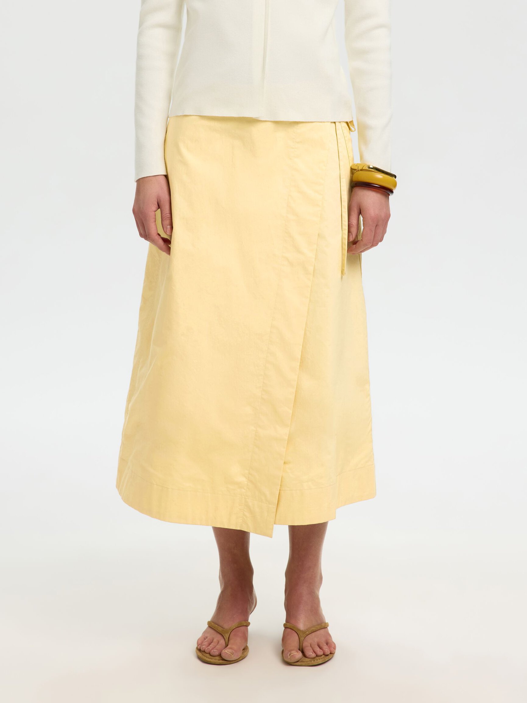 BAUMWOLL WICKEL MINIROCK