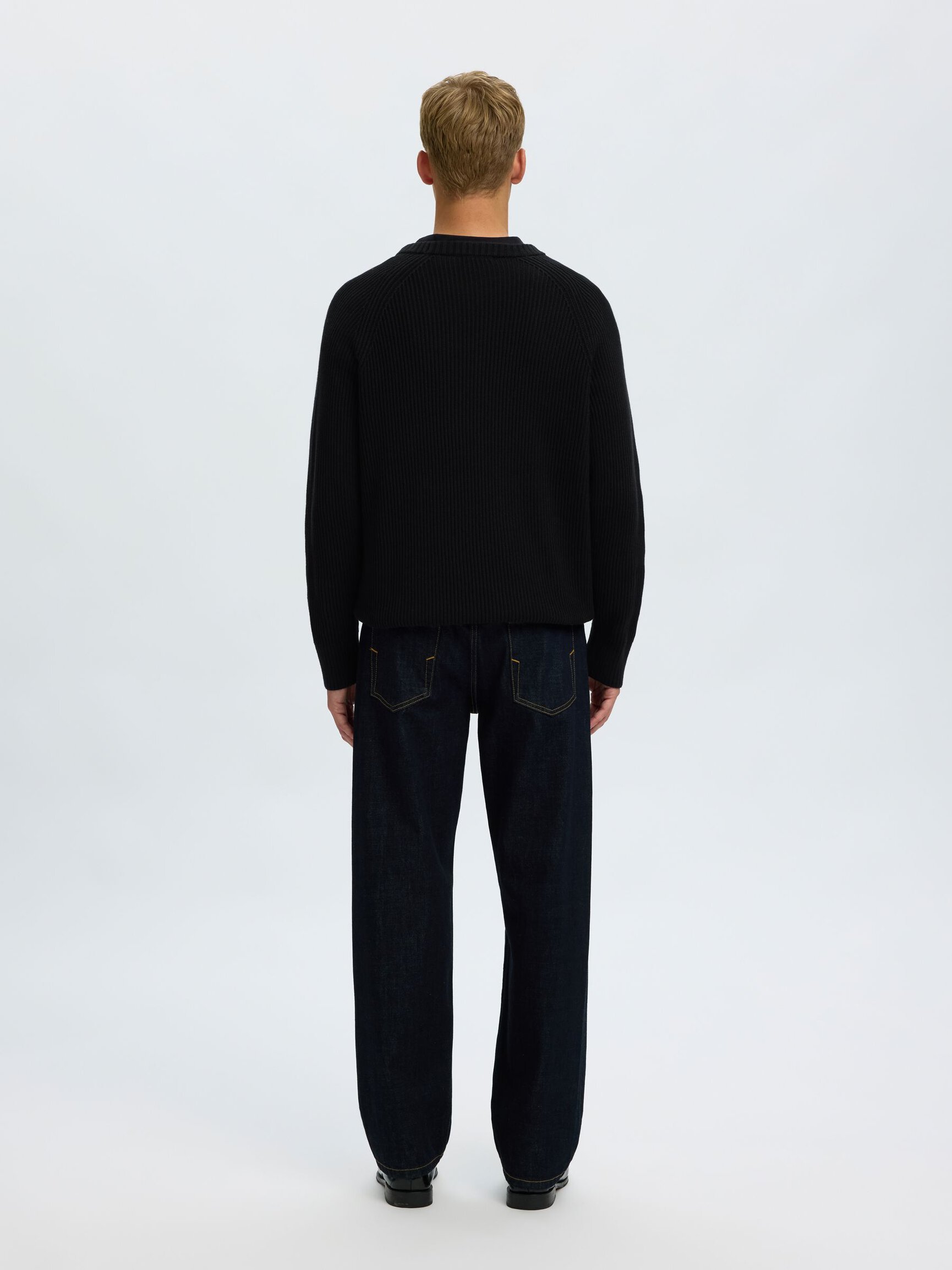 COTTON KNITTED PULLOVER