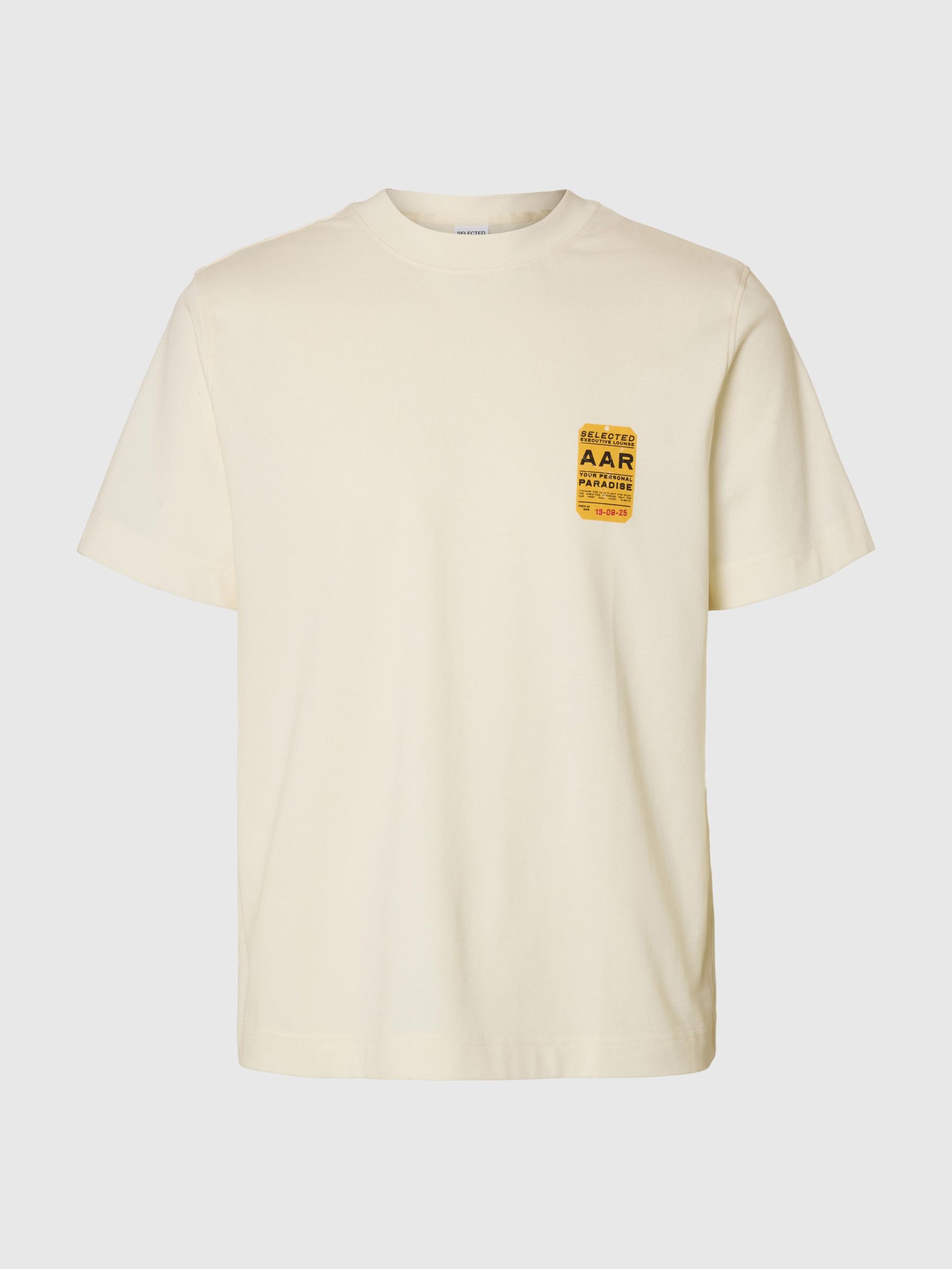 REGULAR FIT PRINTED CREWNECK T-SHIRT