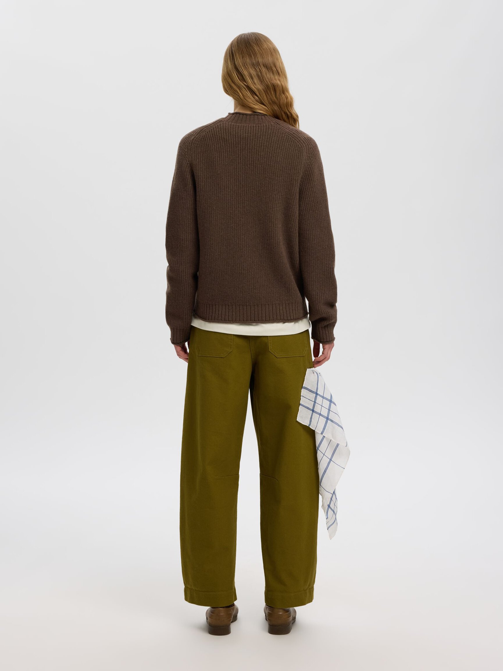 WOOL KNITTED JUMPER