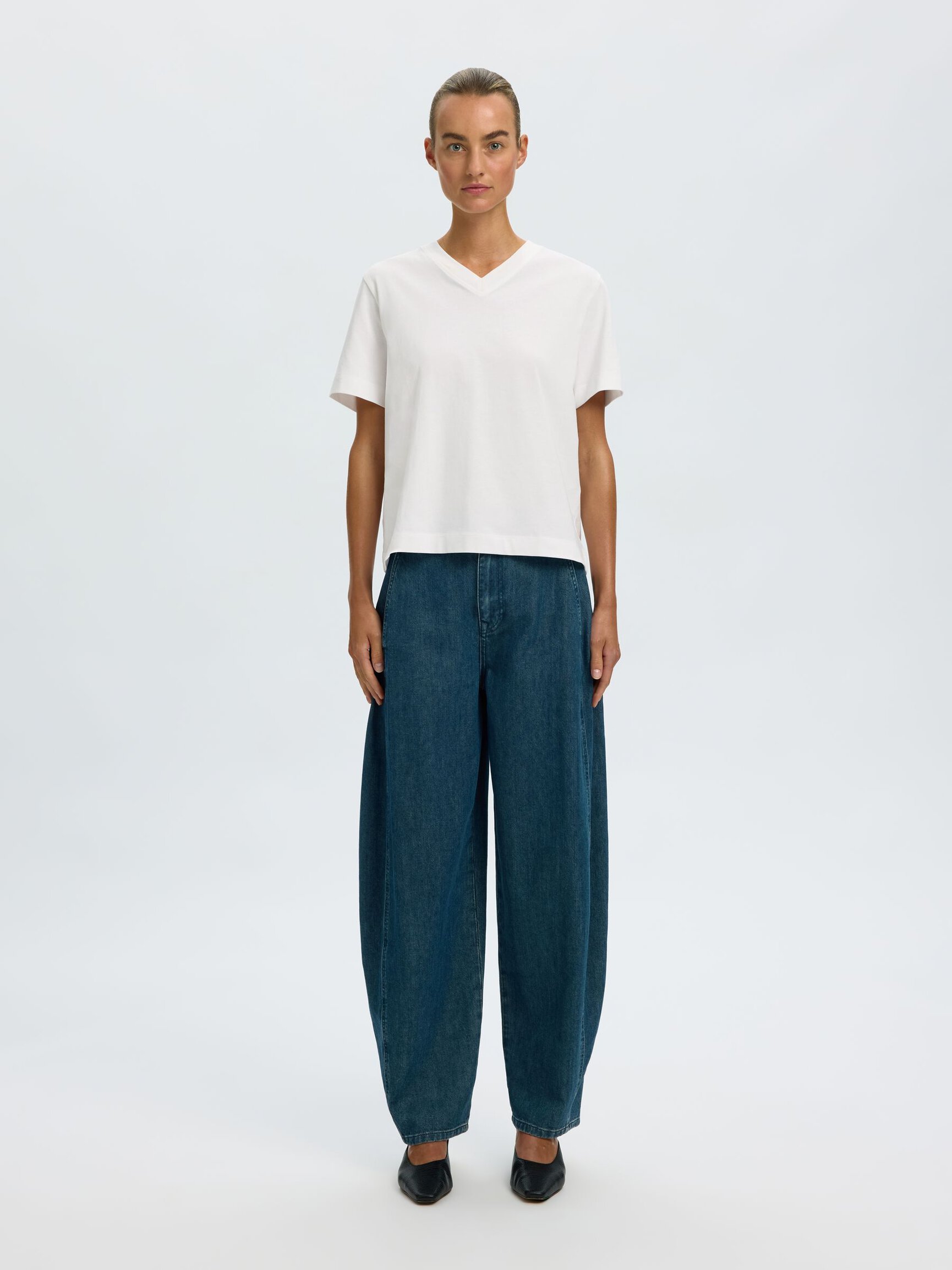 BOXY FIT COTTON T-SHIRT