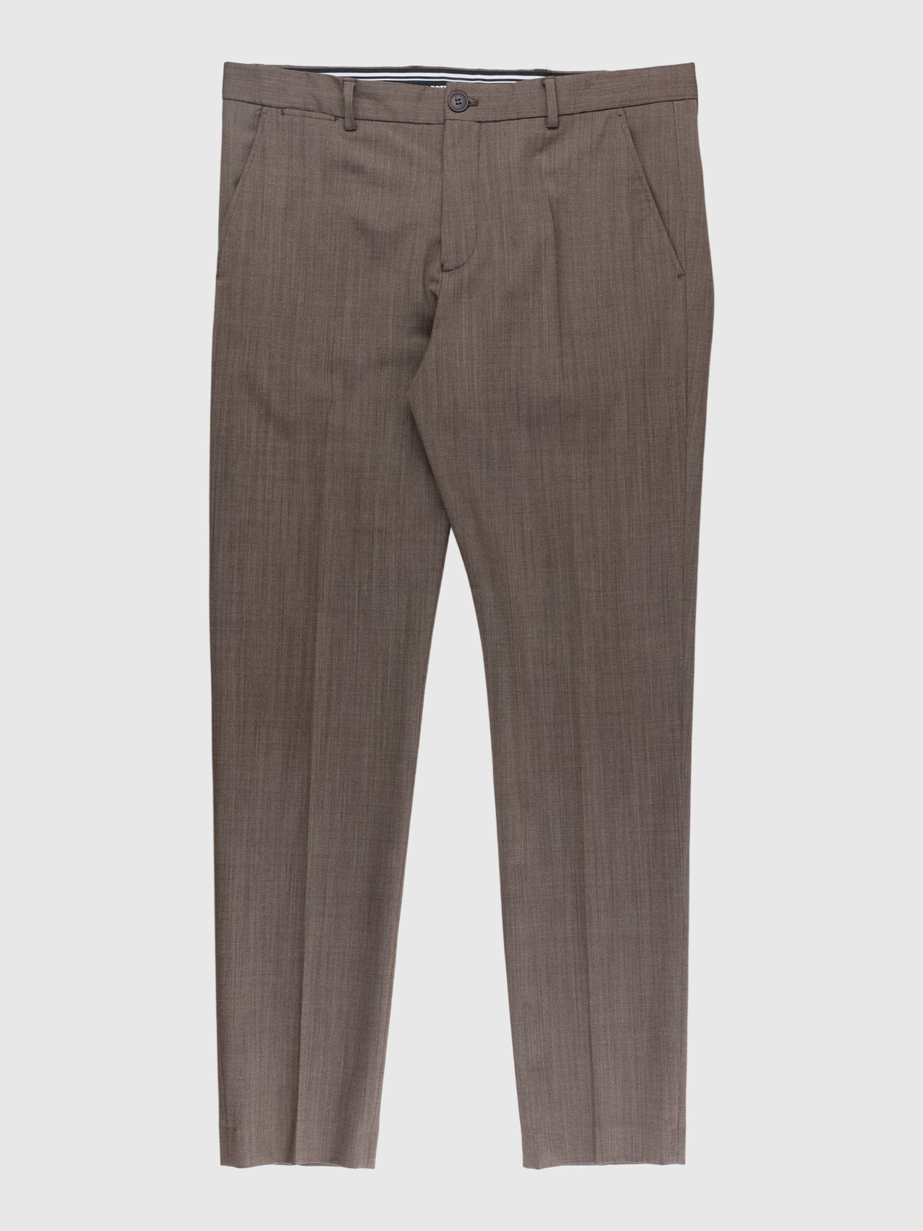 IRONED CREASE TAILORED TROUSERS