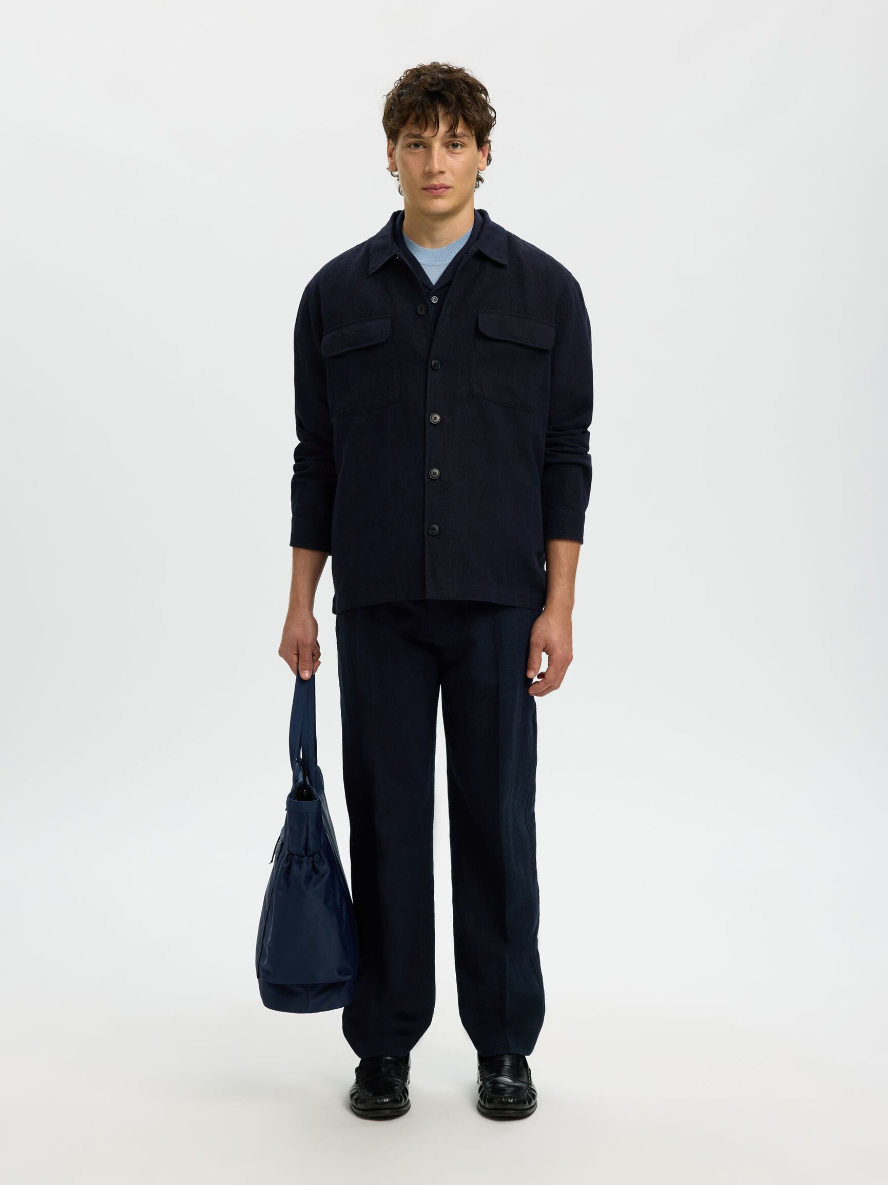 LINNENMIX OVERSHIRT