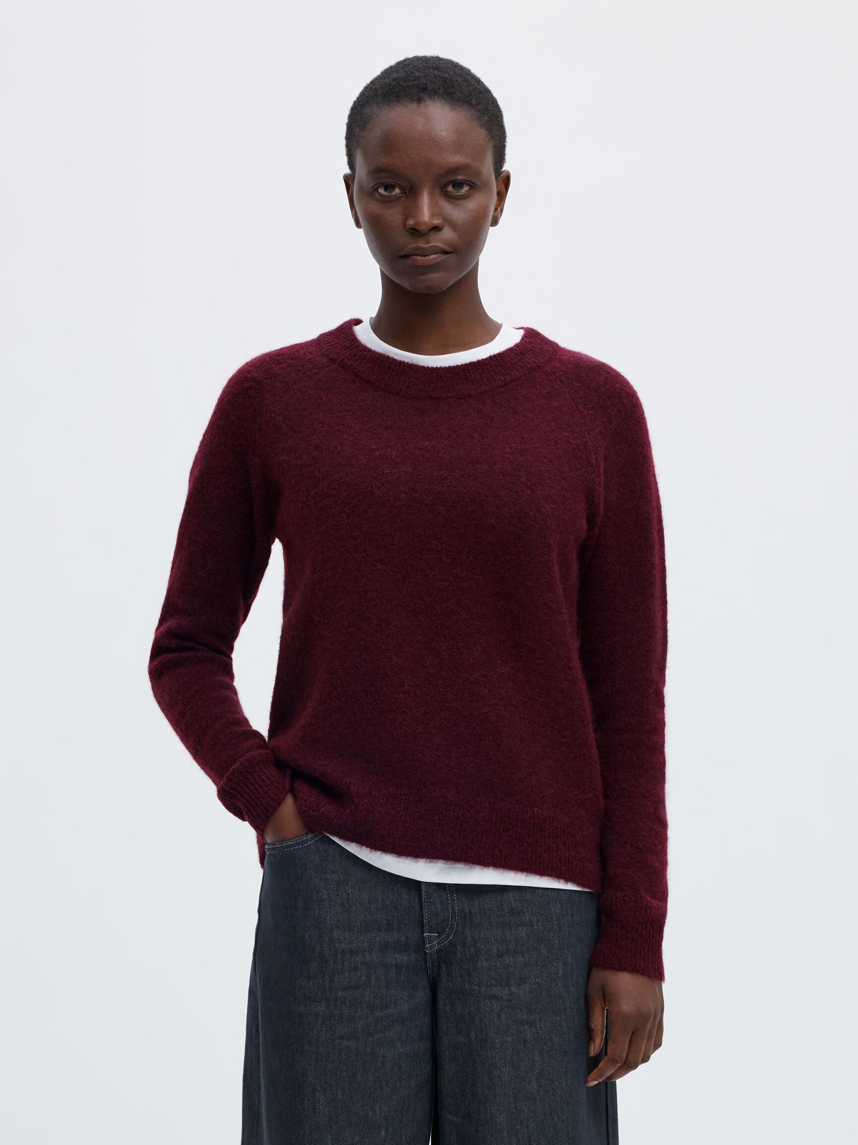 WOOL BLEND JUMPER