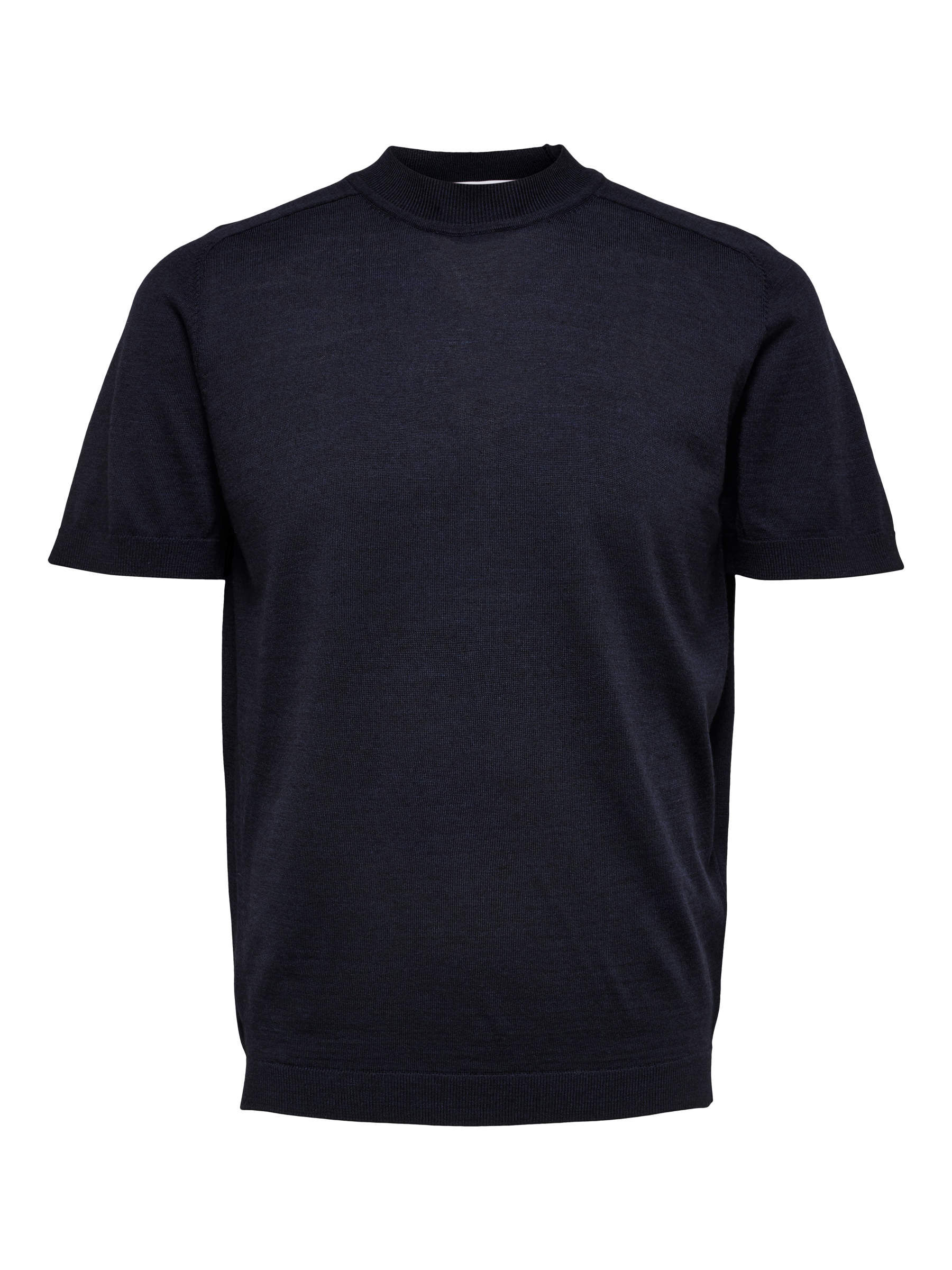 GEBREIDE TOP MET KORTE MOUWEN