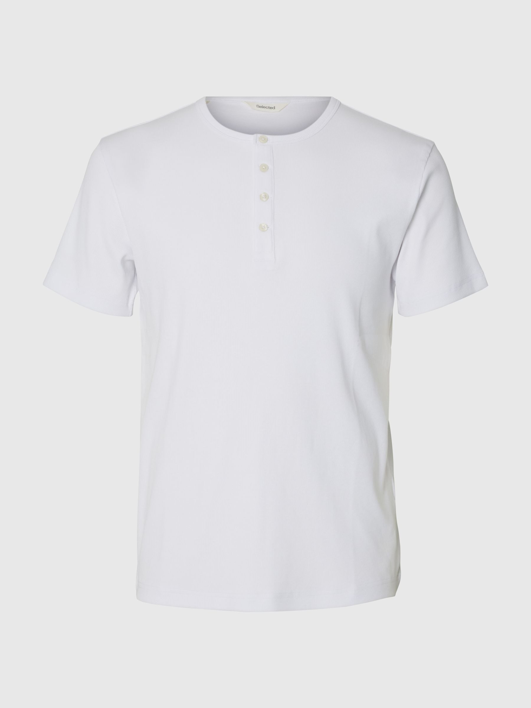 GEKNÖPFTES RIPP T-SHIRT