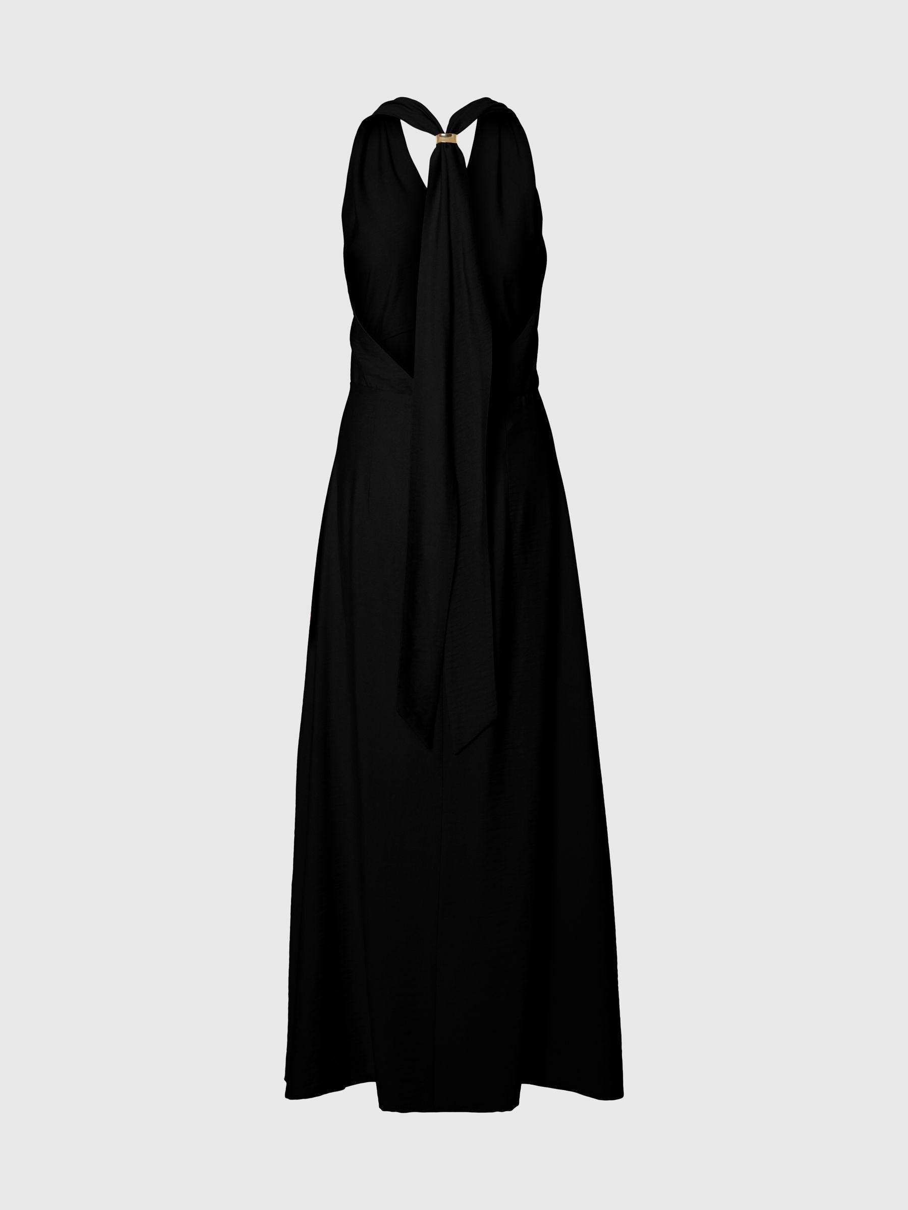 HALTERNECK MAXI DRESS