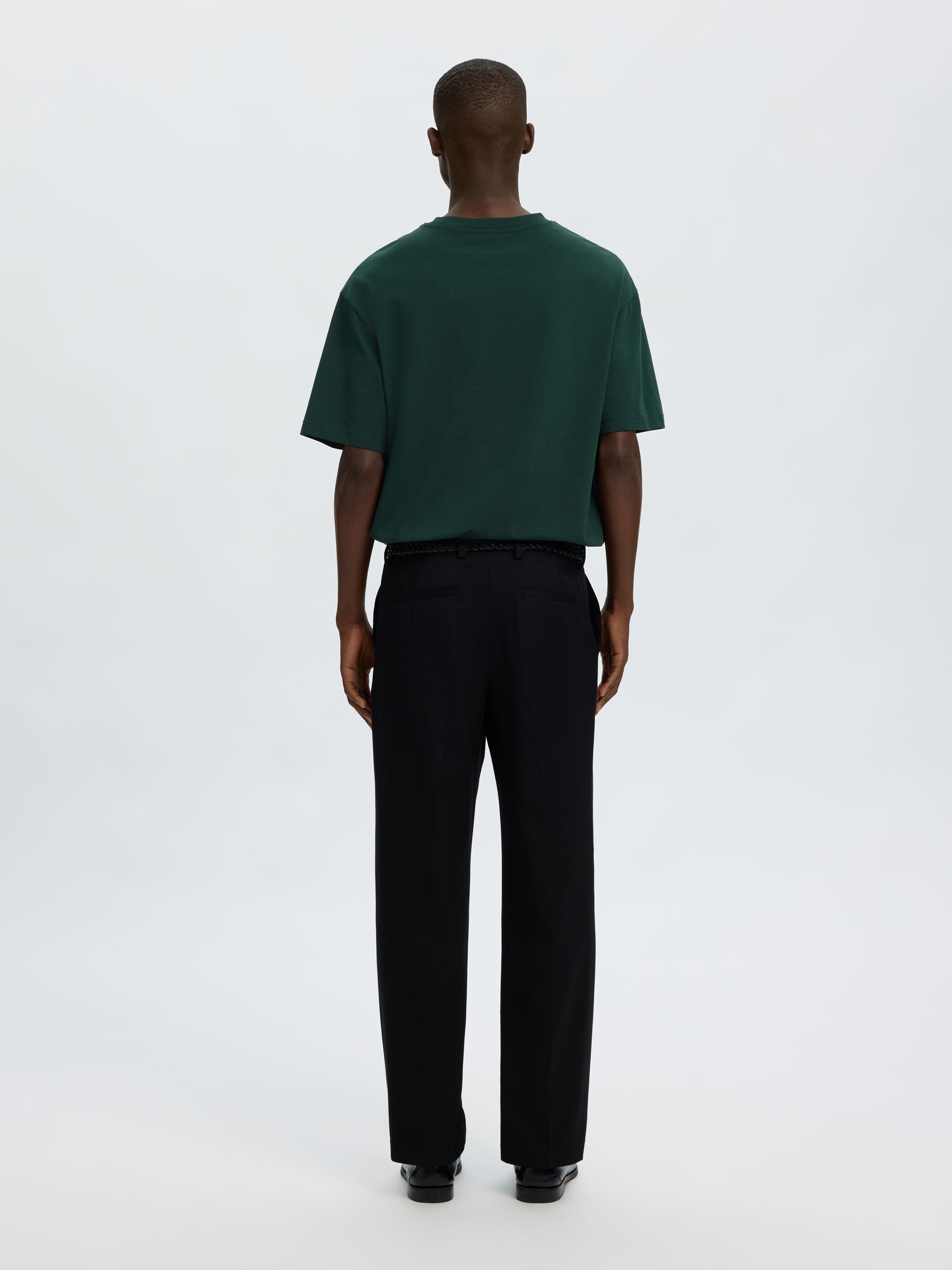 100% COTTON CREWNECK T-SHIRT