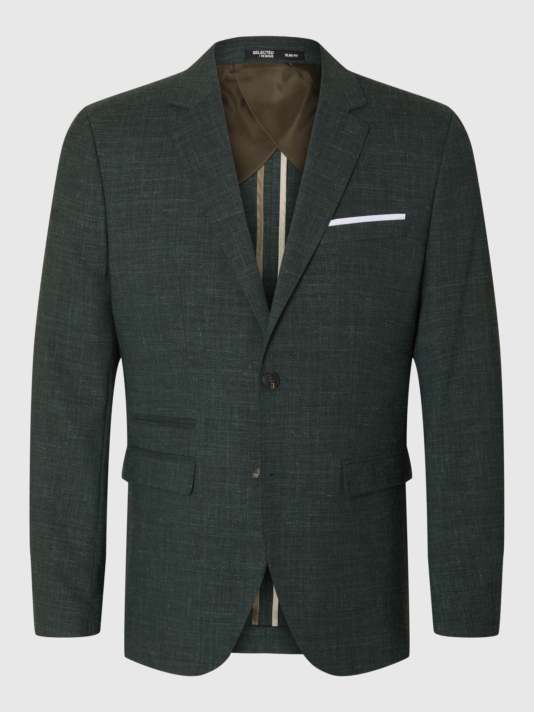 SLIM FIT SINGLE-BREASTED BLAZER