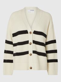 GESTREIFTER STRICKJACKE, Snow White, highres