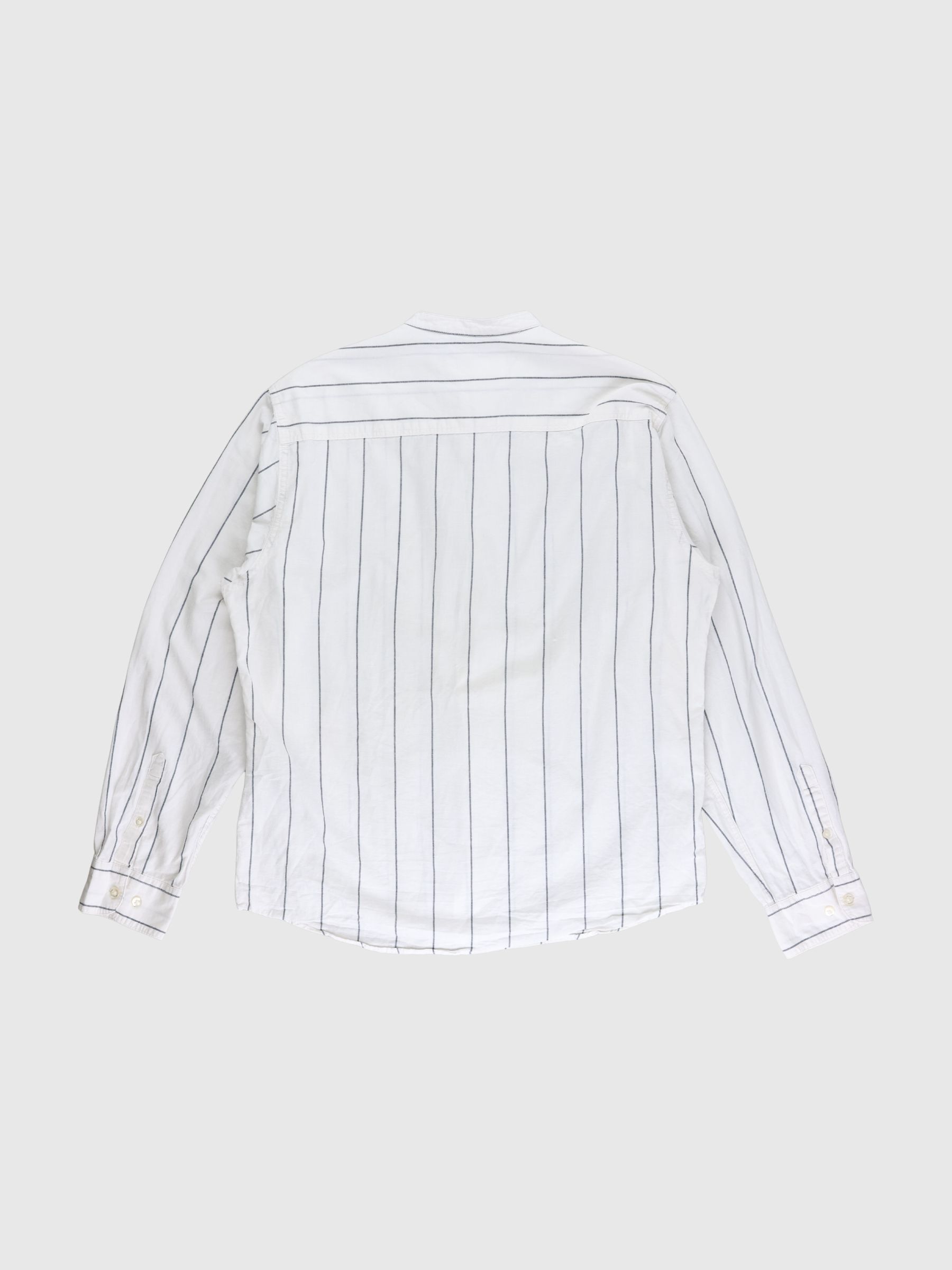 LONG-SLEEVED LINEN BLEND SHIRT
