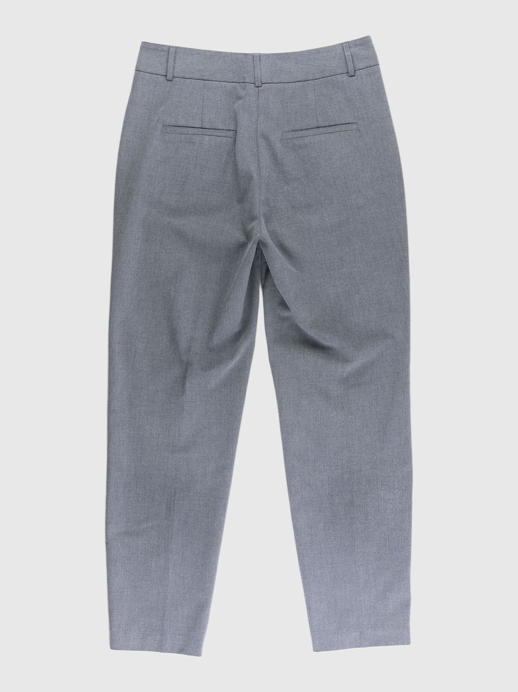 CROPPED TAPERED TROUSERS