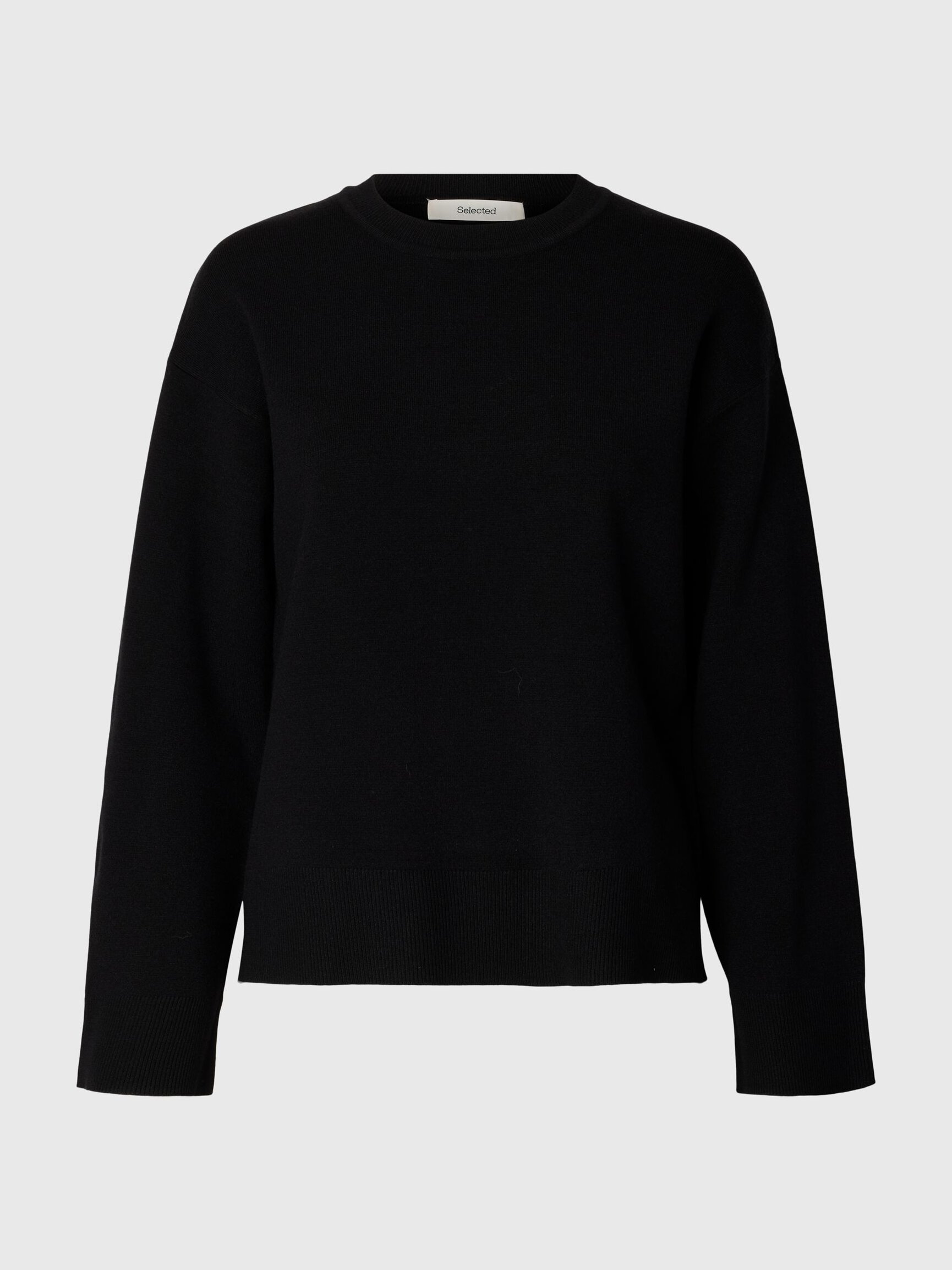 VISCOSE BLEND KNITTED JUMPER
