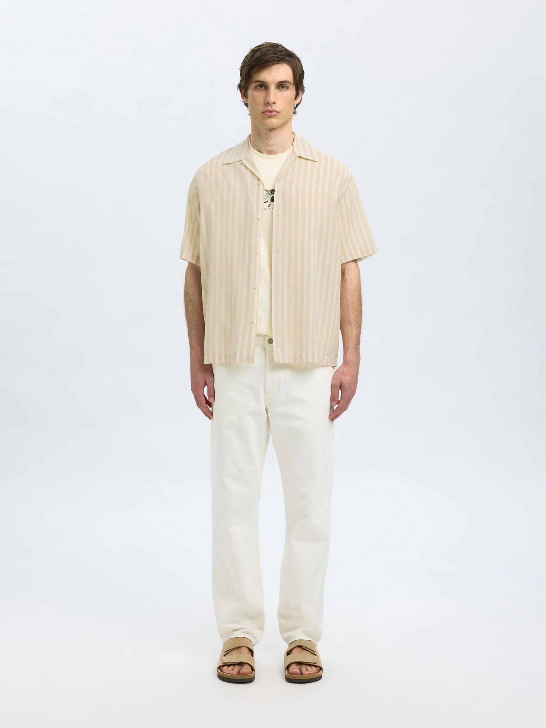 CAMICIA A MANICHE CORTE