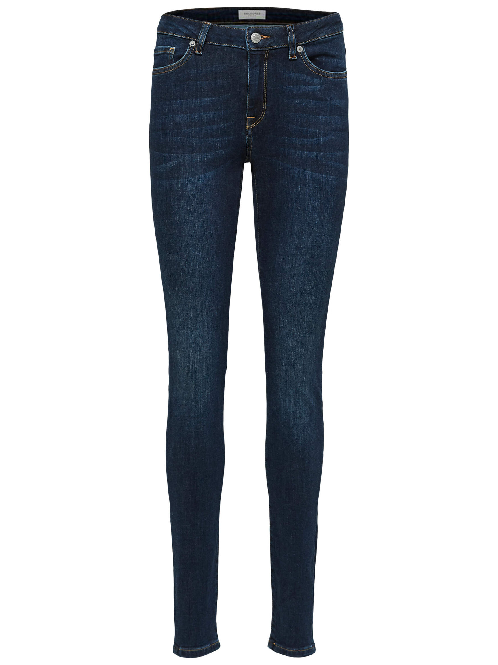 MID WAIST SKINNY JEANS