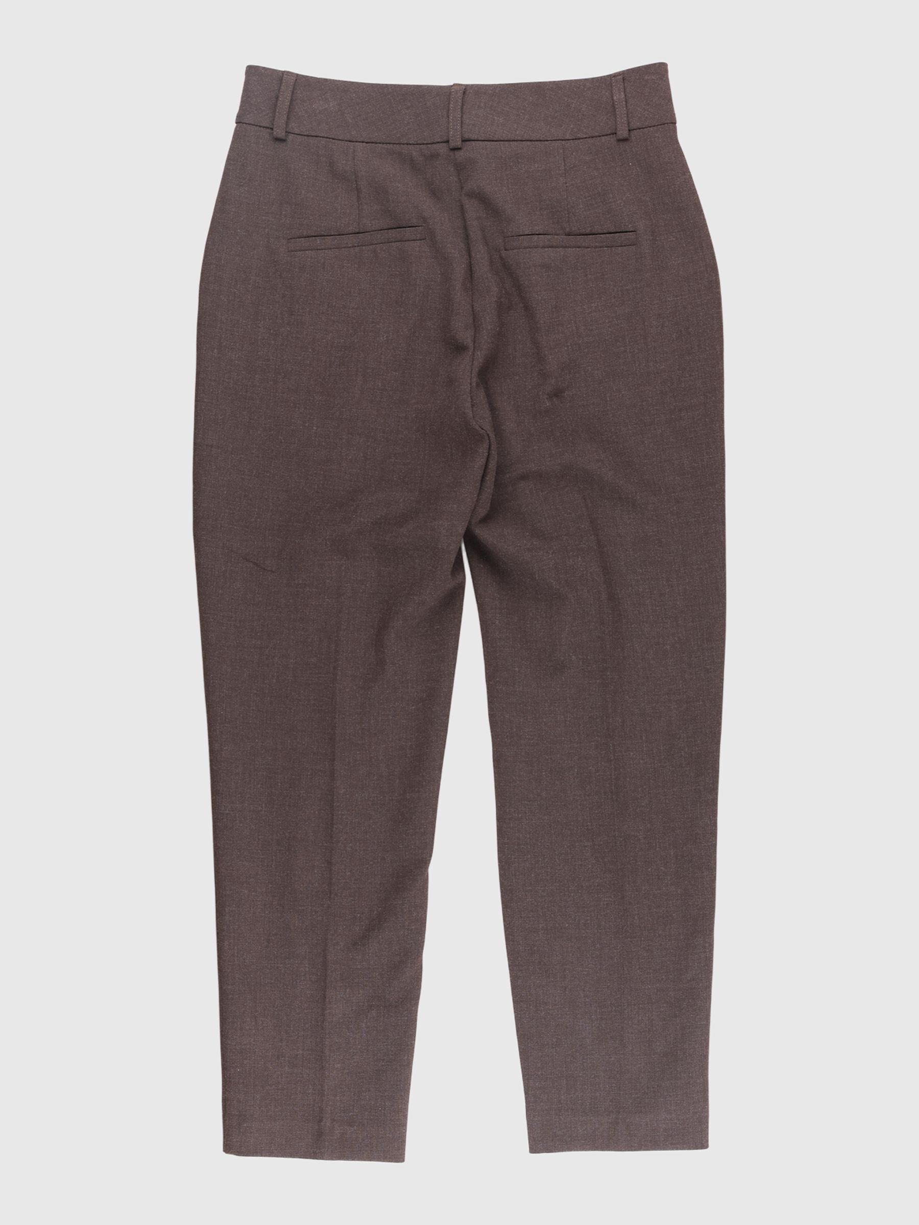 CROPPED TAPERED TROUSERS