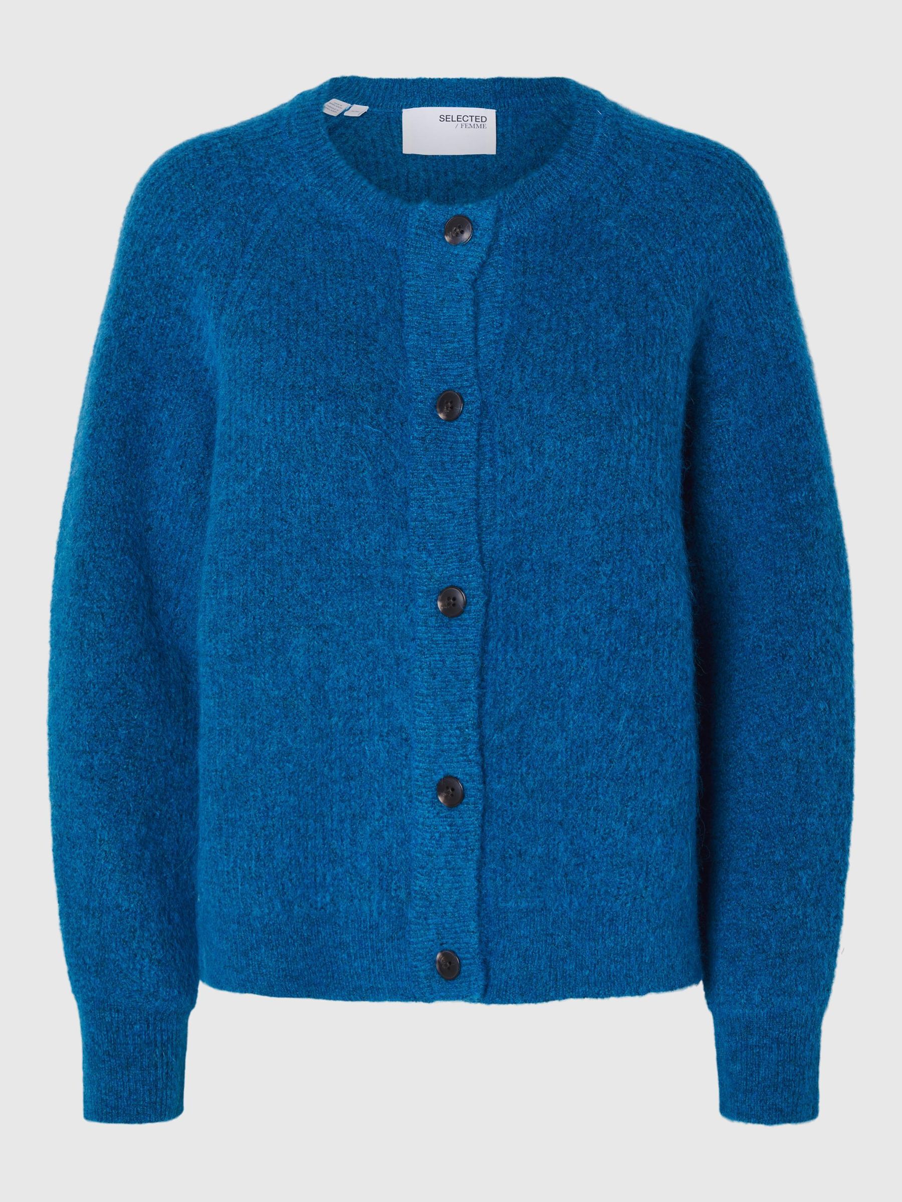 LAINE MÉLANGÉE CARDIGAN