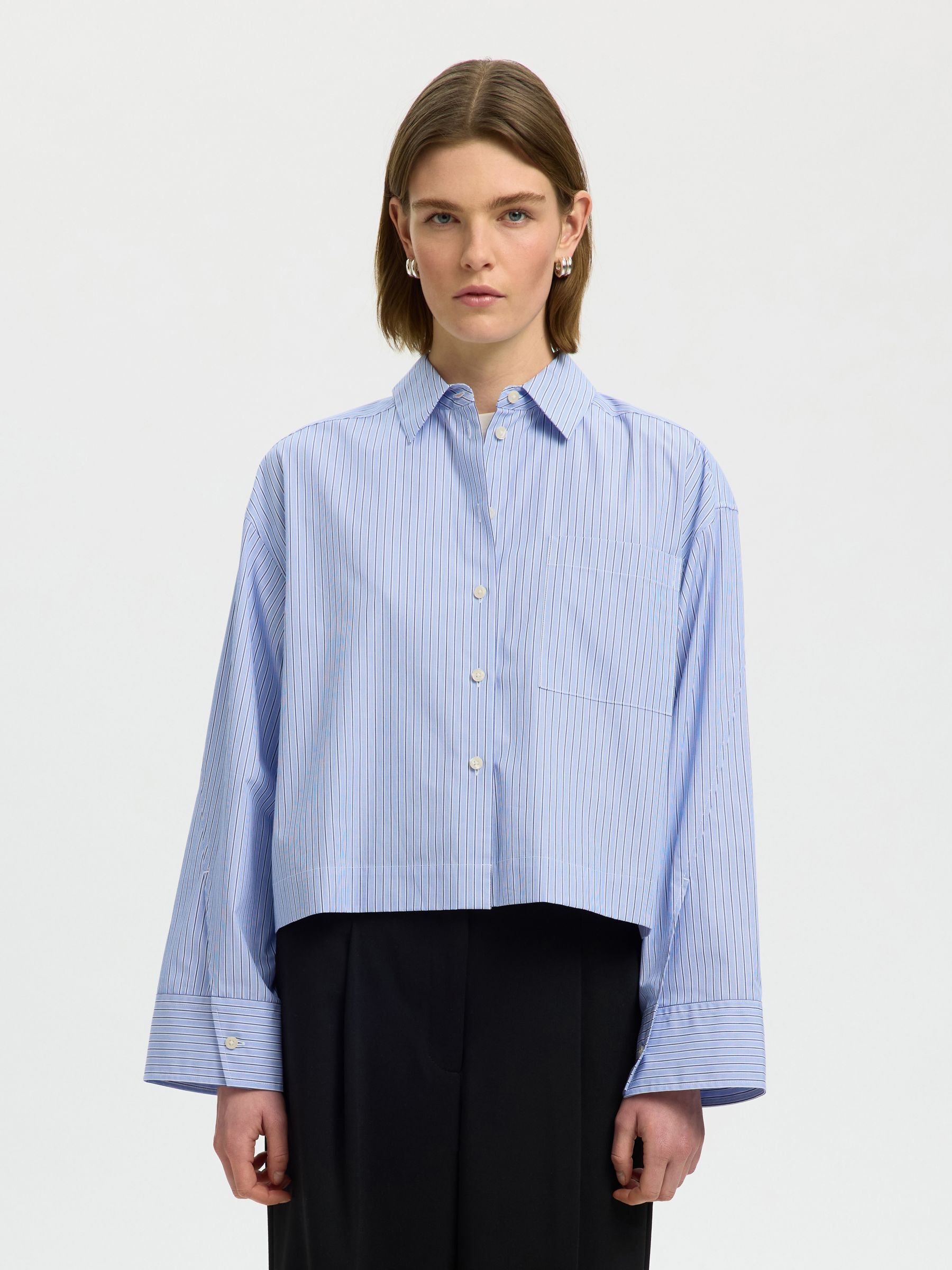 CROP-BLUSE